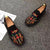 Mocasines de los zapatos casuales chinos tradicionales del bordado de Guan Yu