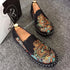 Dragon Embroidery Traditional Chinese Causal Shoes Loafers