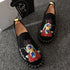 Beautiful Woman Embroidery Traditional Chinese Casual Shoes Loafers