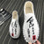 Chinese Characters Embroidery Traditional Chinese Causal Shoes Loafers