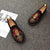 God of Wealth Embroidery Traditional Chinese Causal Shoes Loafers