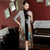 Knee Length Sleeveless Velvet Cheongsam with Floral Suede Coat