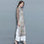 Illusion Sleeve Cheongsam with Loose Pants Chinese Costume 2-piece Suit