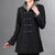 Long Sleeve V Neck Fancy Cotton Chinese Style Wind Coat