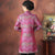 Mandarin Collar Brocade Silk Chinese Style Wind Coat