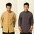 Wendbare Kung-Fu-Jacke im chinesischen Stil aus 100% Baumwolle mit gedrehten Bündchen