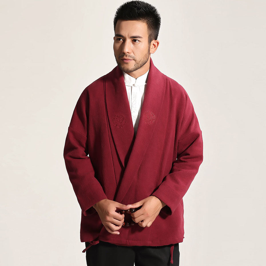 Signature Cotton Chinese Coat Zen Coat Cardigan – IDREAMMART