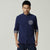 Chinesisches Hemd mit halben Ärmeln aus 100% Baumwolle mit glückverheißender Stickerei