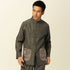 Signature Cotton Traditional Chinese Jacket with Floral Embroidery Pocket