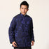 Chinesische Jacke aus Brokat mit Mandarinkragen und Drachenmuster