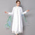 Mandarin Collar Tea Length 2 Piece Suit Open Front Chinese Dress