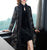 Knee Length Floral Wind Coat & Traditional Cheongsam Two Piece Suit