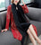 Knee Length Floral Wind Coat & Traditional Cheongsam Two Piece Suit