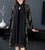 Knee Length Floral Wind Coat & Traditional Cheongsam Two Piece Suit