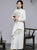 Lotus Pattern Liziqi Hanfu Cotton Women's Suit Traditional Chinese Costume