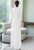Mandarin Collar Long Trumpt Sleeve Full Length Chiffon Ao Dai Dress