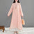 Round Neck Loose Hanfu Tea Gown Two-piece Traditional Chinese Costume
