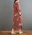 V Neck Floral Signature Cotton Hanfu Traiditonal Chinese Costume