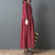 Round Neck Hanfu Zen Coat Traiditonal Chinese Costume