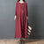 Round Neck Hanfu Zen Coat Traiditonal Chinese Costume