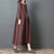 Round Neck Hanfu Zen Coat Traiditonal Chinese Costume