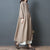 Costume tradizionale cinese con collo rotondo Hanfu Zen Coat