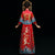 Mandarin Sleeve Dragon & Phoenix Embroidery Traditional Chinese Wedding Suit