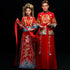 Dragon & Phoenix Brocart Brocart Costume de Marié Chinois Traditionnel