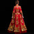 Blumenstickerei Faltenrock Traditioneller Chinesischer Hochzeitsanzug