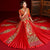 Phoenix Embroidery Pleated Skirt Traditional Chinese Wedding Suit with Tassels