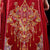 Falda plisada con manga mandarina, traje de boda chino con bordado retro