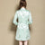 Knee Length A-line Floral Brocade Cheongsam Chinese Dress