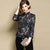Floral Signature Cotton Retro Bodycon Chinese Style Shirt