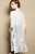 Open Front Floral Mulberry Silk Chinese Style Long Women's Shirt