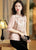 Ruffle Sleeve Floral Embroidery Brocade Cheongsam Top Chinese Blouse