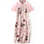 Mandarin Collar Knee Length Puff Sleeve Floral Cheongsam Chinese Dress