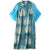 Lotus Sleeve Knee Length Brocade Cheongsam Chinese Dress