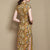 Cap Sleeve Floral Signature Cotton Modern Cheongsam Chinese Dress