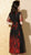 Broderie Florale Moderne Cheongsam Robe Chinoise A-ligne avec Tulle