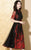 Vestido chino de una línea de cheongsam moderno bordado floral con tul