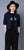 Open Front Floral Embroidery Chinese Style Women's Cardigan