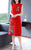 Sleeveless Floral Embroidery Modern Cheongsam A-line Knit Dress