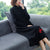 Long Sleeve Floral Embroidery Modern Cheongsam A-line Knit Dress