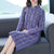 Auspicious Pattern Long Sleeve Modern Cheongsam A-line Knit Dress