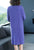 Vestido de punto floral de una línea de Cheongsam moderno de manga larga