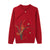 Floral Embroidery Cheongsam Top Chinese Style Loose Knit Shirt
