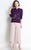 Floral Embroidery Cheongsam Top Chinese Style Loose Knit Shirt