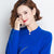 Floral Embroidery Cheongsam Top Chinese Style Loose Knit Shirt