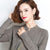 Floral Embroidery Cheongsam Top Chinese Style Loose Knit Shirt