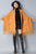 Floral Embroidery Knit Cape Jacket with Tassels